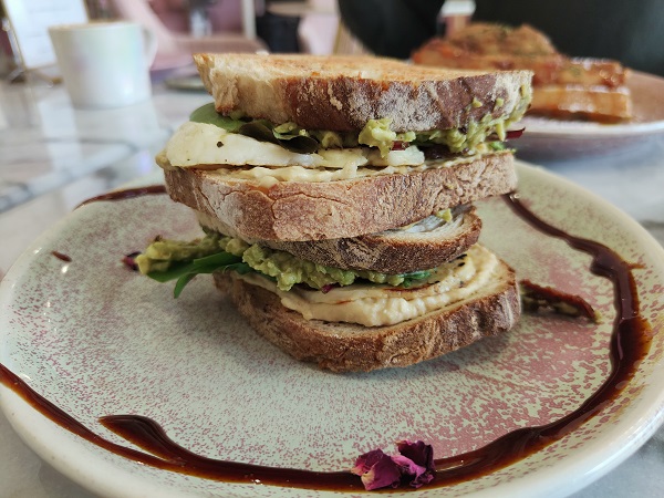 Lottie's Bury St Edmunds - Veggie Toastie with Halloumi