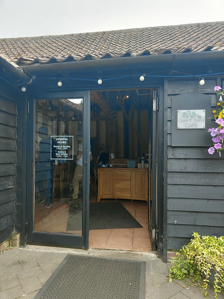 Alder Carr Farm Shop Cafe - Cafe Entrance