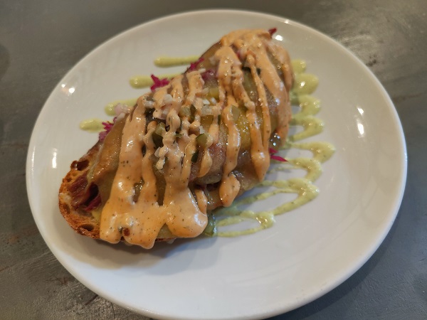 Alder Carr Farm Shop Cafe - Open Salt Beef Sandwich