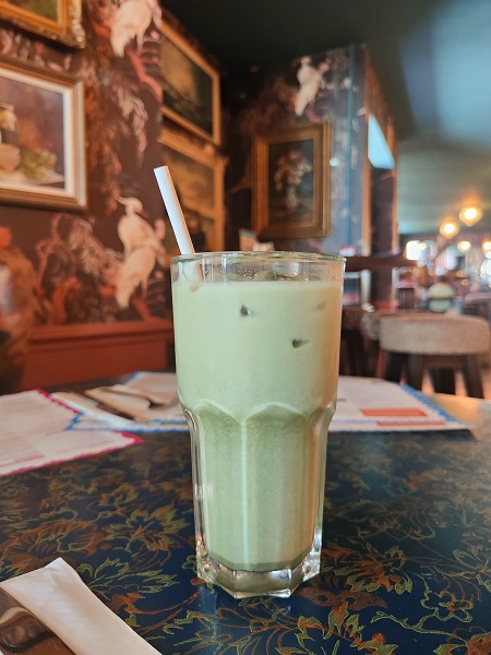 Leo Lounge Faversham - Vanilla Matcha Iced Latte