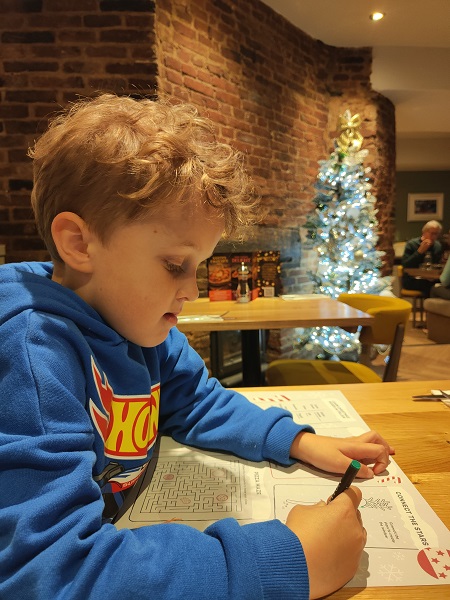 Prezzo Bury St Edmunds - Kids' Activities