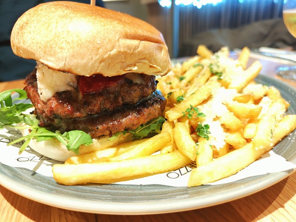 Prezzo Bury St Edmunds - Truffled Gorgonzola Beef Burger