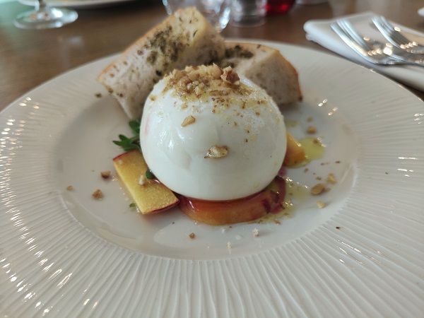 Olio on the Ridge, Little Baddow - Burrata