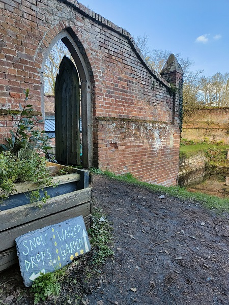 Kentwell Hall - Walled Garden Sign